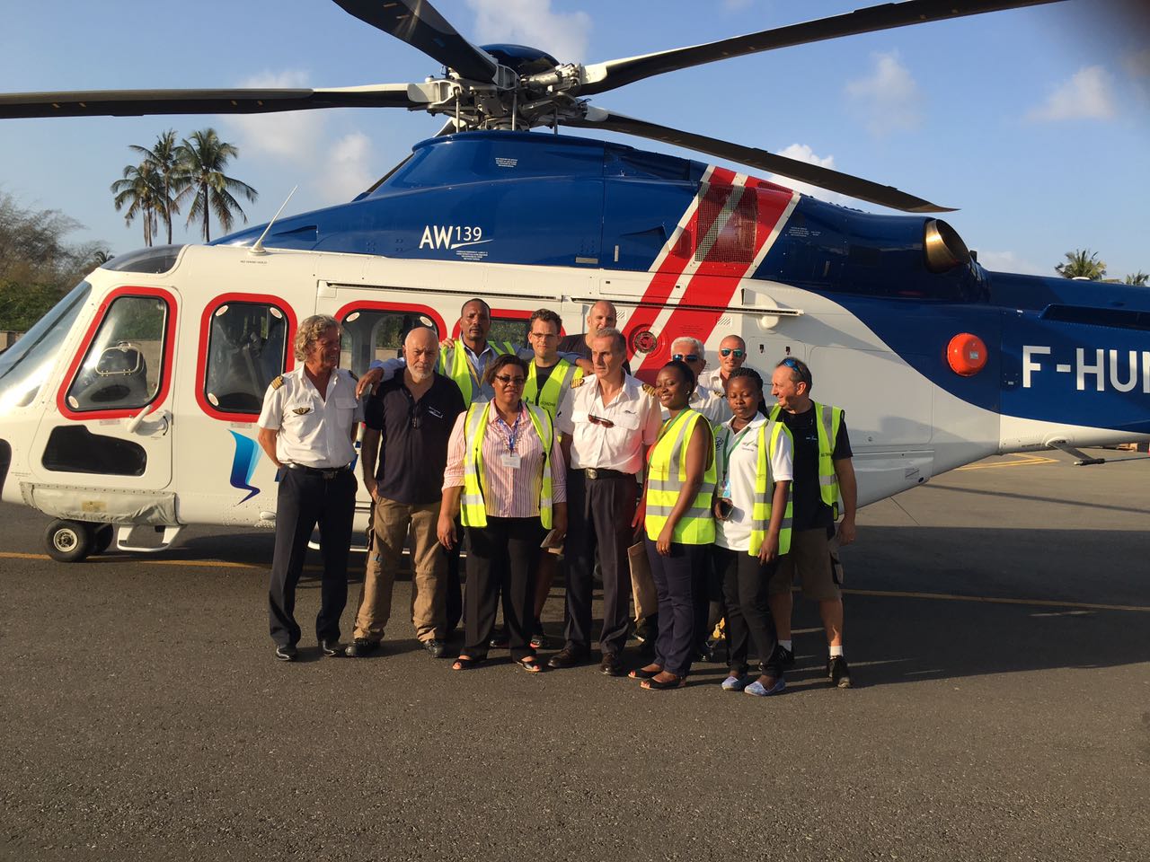 Héli-Union Received Recognition Medals for its Helicopter Transport Services in Tanzania