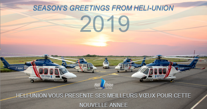 NEW YEAR’S GREETINGS: From Patrick MOLIS, Heli-Union CEO and Chairman